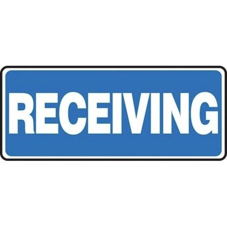 Accuform Safety Sign RECEIVING 7 in x 17 in MVHR592XT MVHR592XT